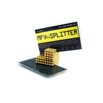 Nanodots MFV Splitter Card placed in Nanodots Magnetic Constructors